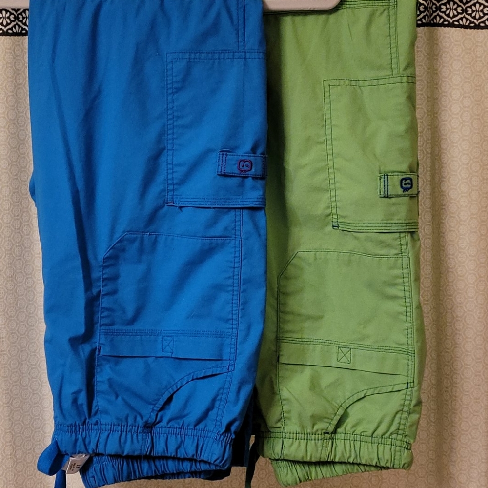2 pair wonderwink scrub pants, size LTall